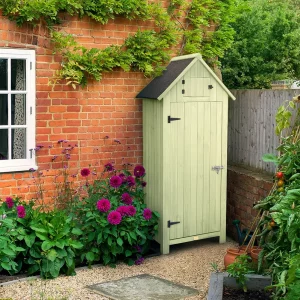 Compact Garden Shed - Lime, Red, White or Purple